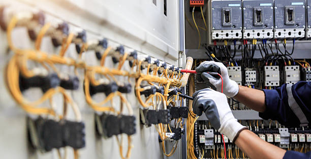 Professional Electrician technician working in Olney, TX